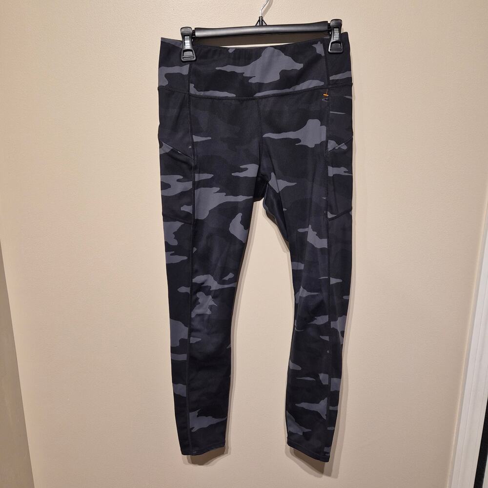 Athleta Small Black Women's Camo Contender 7/8 Tight Leggings